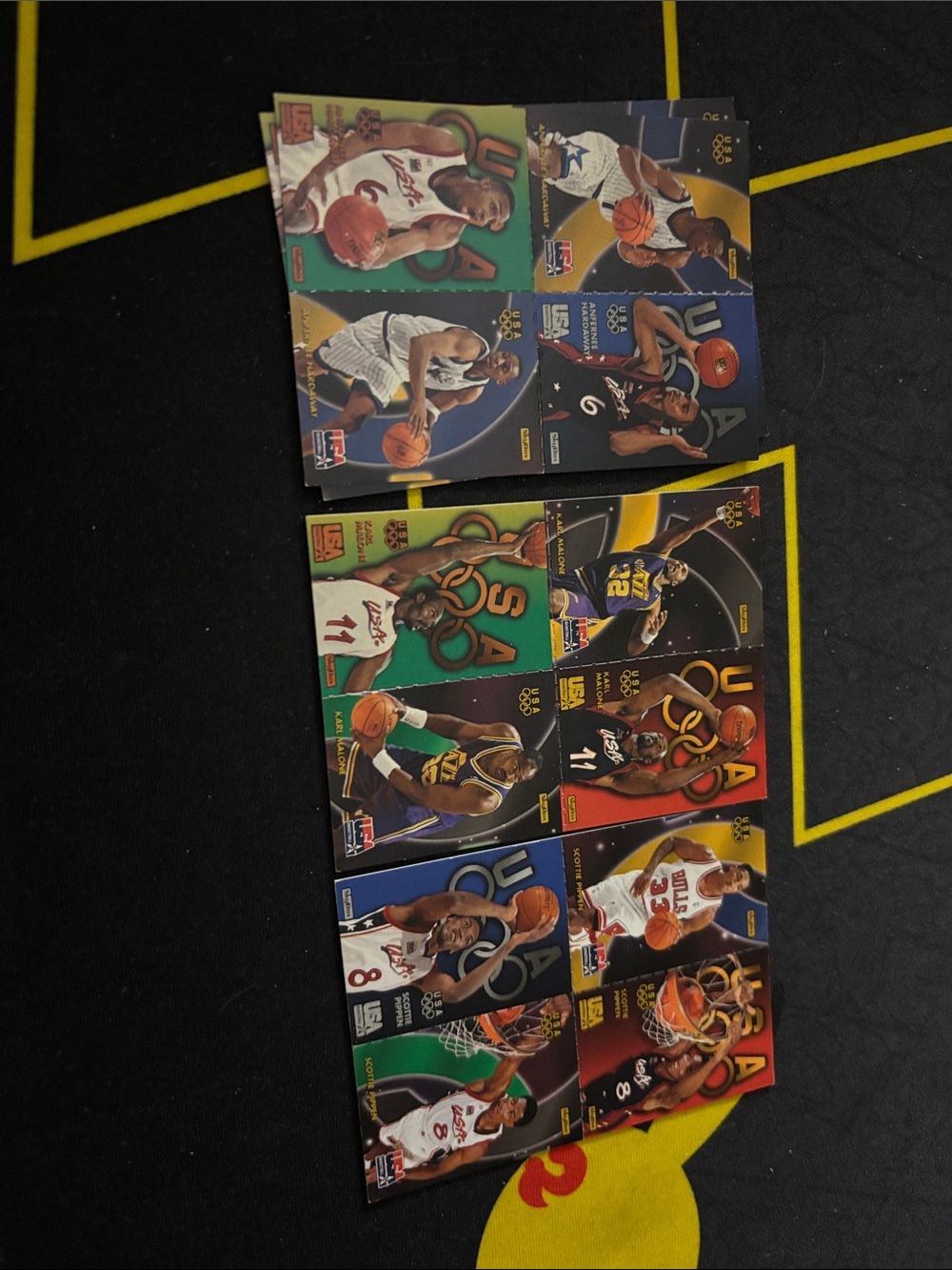 Sports Trading Card Lot - Multi Color Basketball Cards